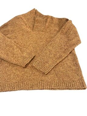 Vintage GUESS Oversized Marled Knit Shawl Neck Sweater - XXL